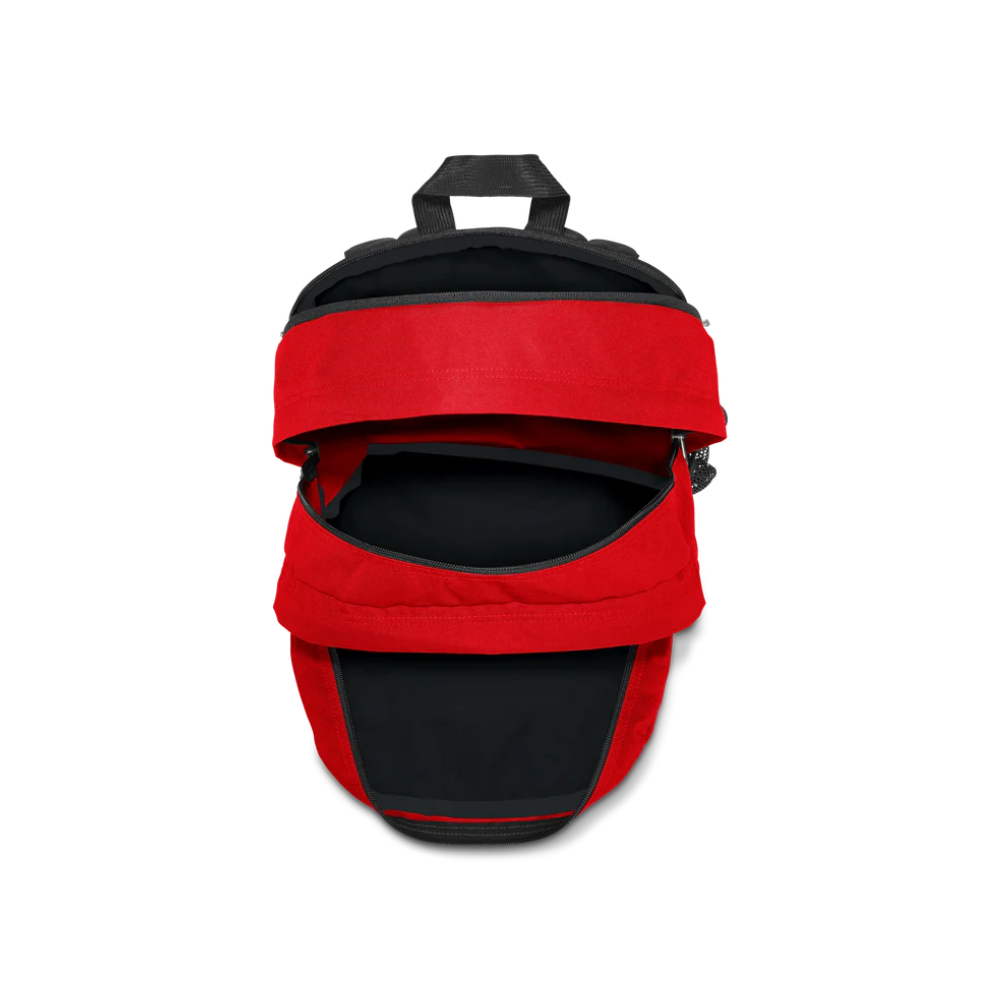 JanSport Big Student Laptop Backpack with 2 Compartments - Red Tape