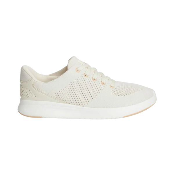 Kizik Lima Unisex Hands-Free Slip-On Sneakers – White Crème Beige