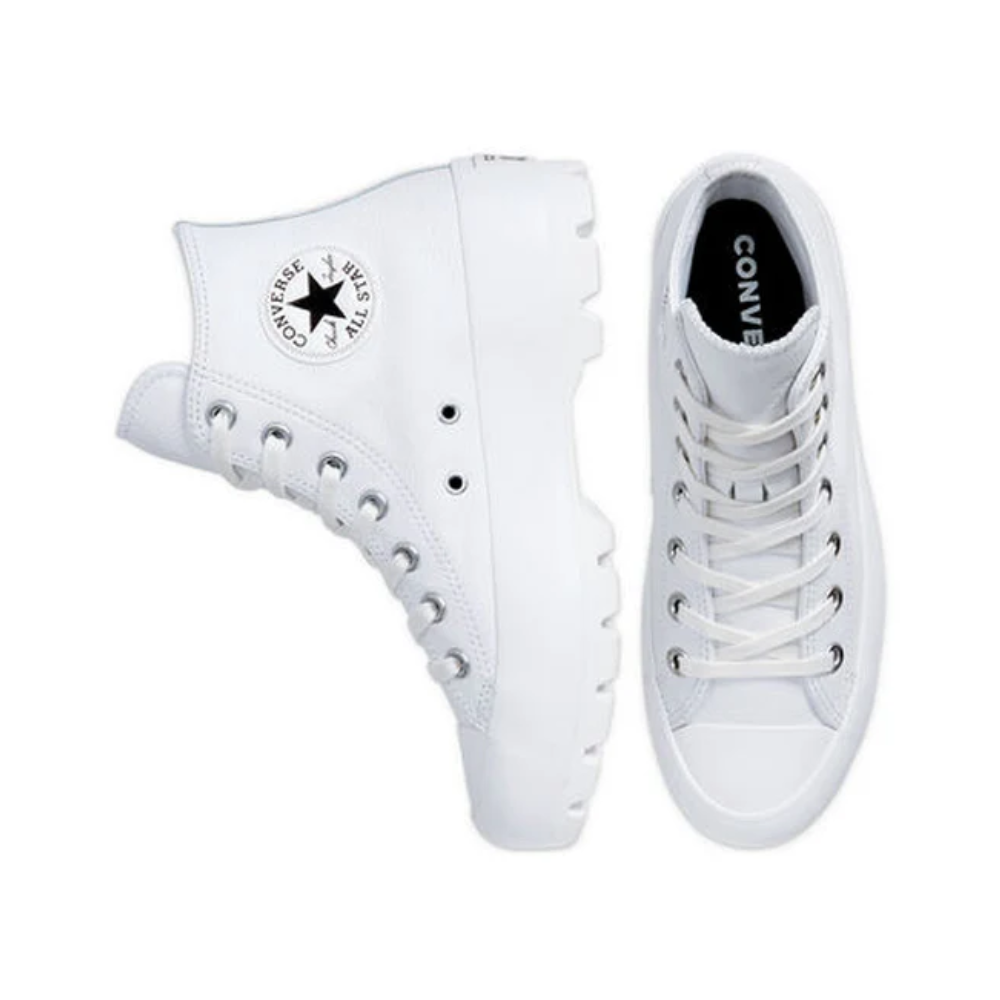 Converse Women’s Chuck Taylor All Star Lugged Winter Sneakers – White/Black