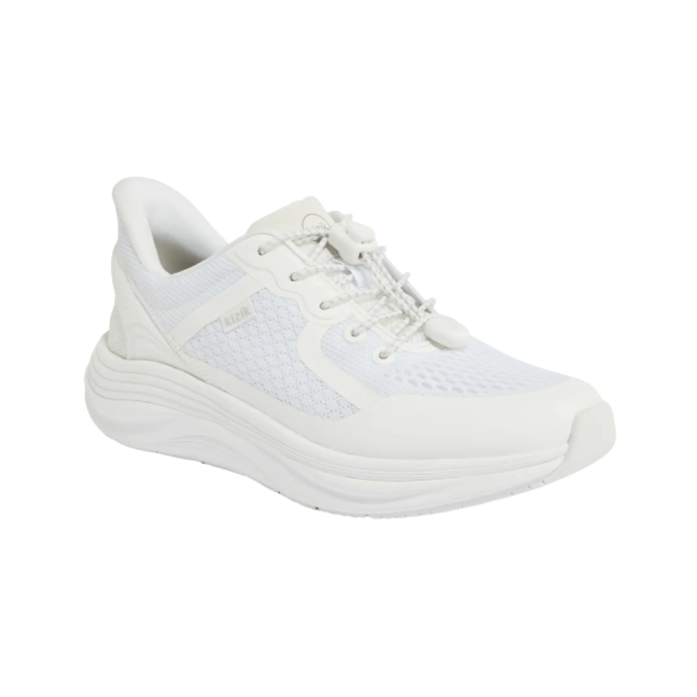 Kizik Women’s London Lightweight Hands-Free Sneaker – White