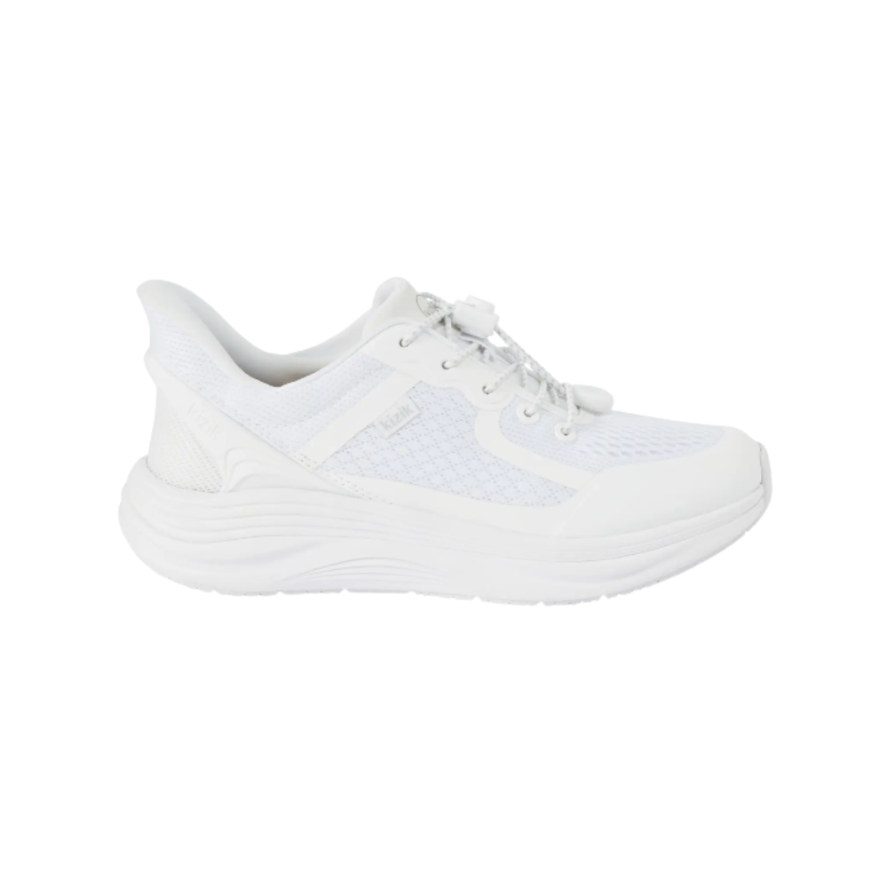 Kizik Women’s London Lightweight Hands-Free Sneaker – White