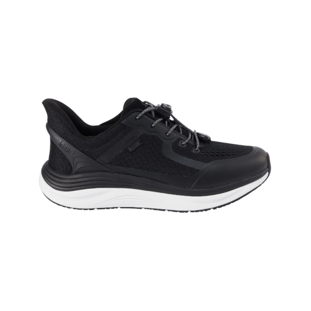 Kizik Women’s London Lightweight Hands-Free Sneaker – Black