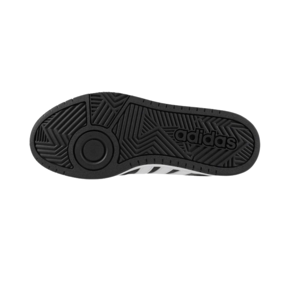 Adidas Hoops 3.0 Low – Basketball-Inspired Sneaker Black/White GY5432