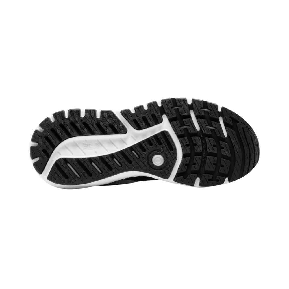 Brooks Women’s Ariel GTS 24 Ebony/Black/White – Maximum Support Running and Walking Shoe for Overpronation, Stability & Comfort