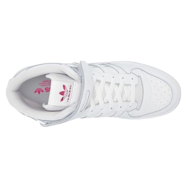 Adidas Forum Mid Top Women's Basketball-inspired Leather Sneaker, Pink G57984