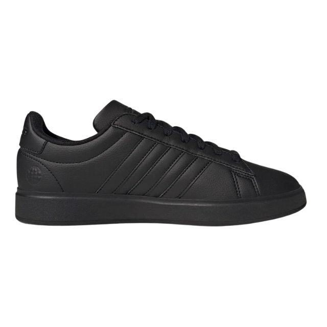 Adidas Men's Grand Court Trainers Synthetic Leather Tennis Sneaker (Black) MGW919