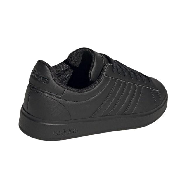 Adidas Men's Grand Court Trainers Synthetic Leather Tennis Sneaker (Black) MGW919
