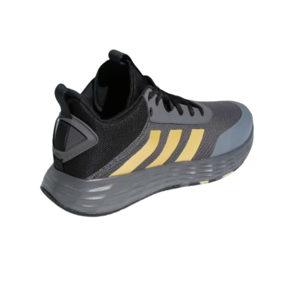 Adidas Own The Game 2.0 – Men’s Mid-Cut Basketball Shoe Gold/Grey/Black GW5483