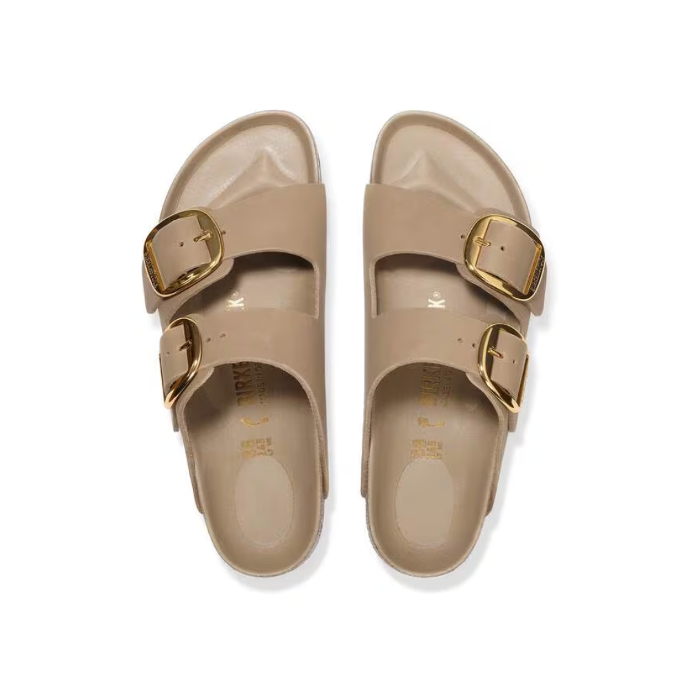 Birkenstock Arizona Big Buckle Oiled Leather Sandals – Tobacco Brown N