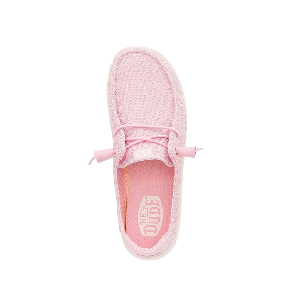 Hey Dude Wendy Stretch Sox Rosette Women’s Shoes, Slip-on Loafers
