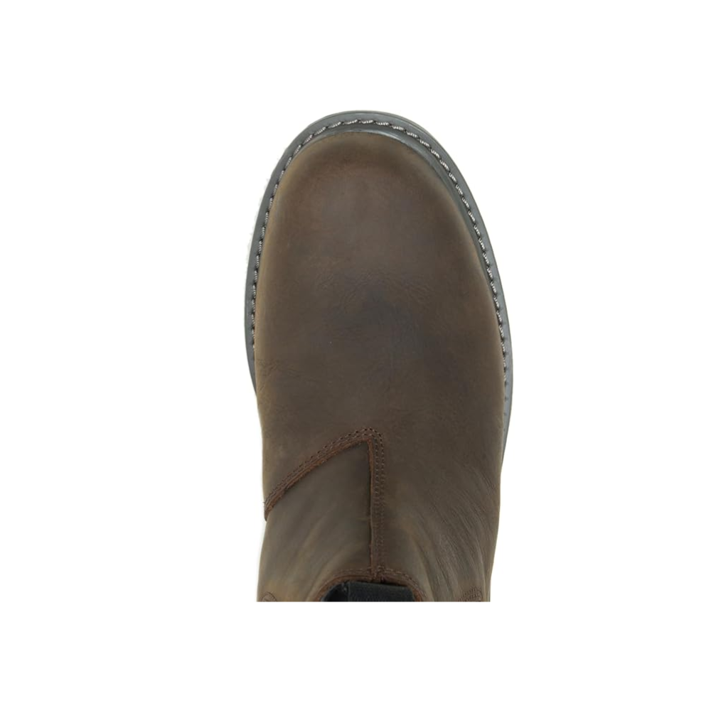Wolverine Men's Floorhand Steel-Toe Romeo Work Boot Dark Brown W221018