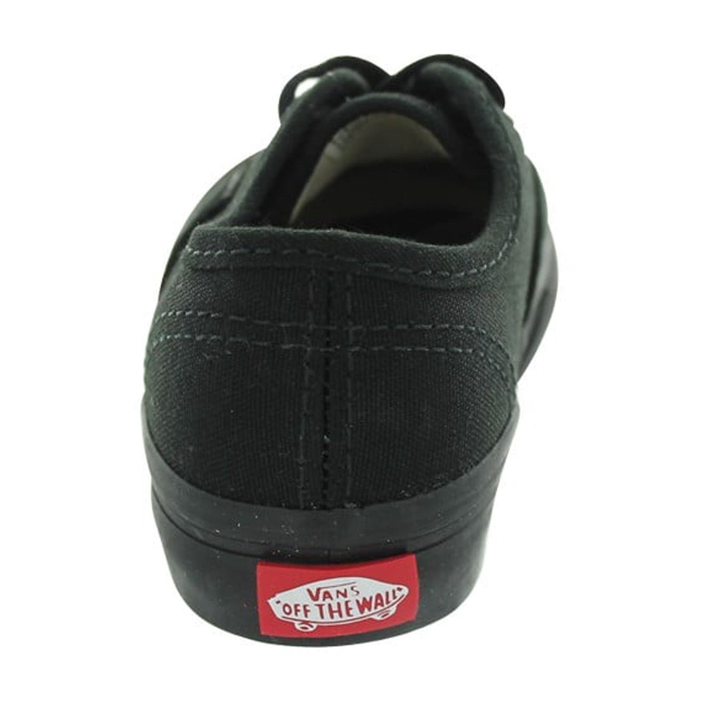 Vans Authentic Classic Canvas Toddler Shoes Black/Black VN | Comfy Padded Kids Sneakers