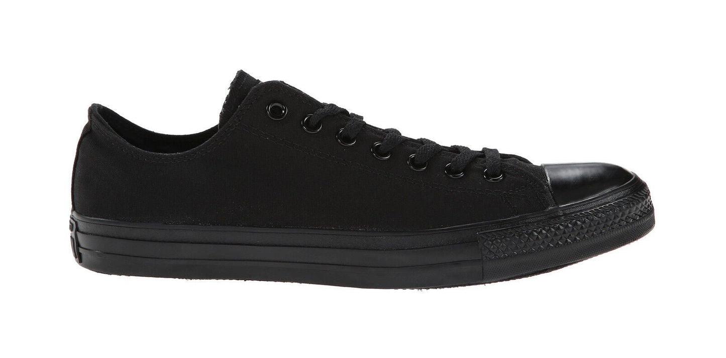 Converse All Star Chuck Taylor Black Mono Low Top Unisex Sneaker