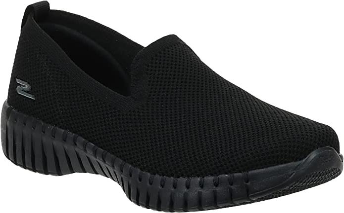 Skechers Women’s GO Walk 6 Black Walking Shoes 124296/BBK | Lightweight Ortholite Comfort Sneakers