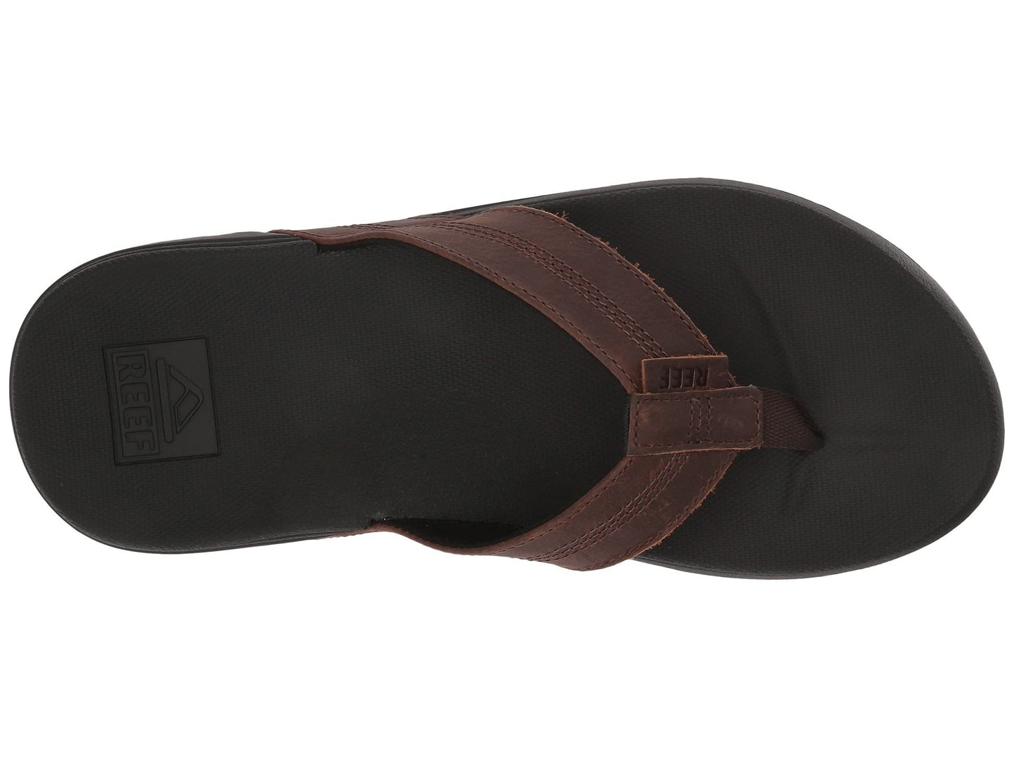 Reef Men's Cushion Bounce Phantom LE Black Brown Flip Flop - RF0A3FEZBKB