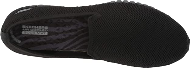 Skechers Women’s GO Walk 6 Black Walking Shoes 124296/BBK | Lightweight Ortholite Comfort Sneakers