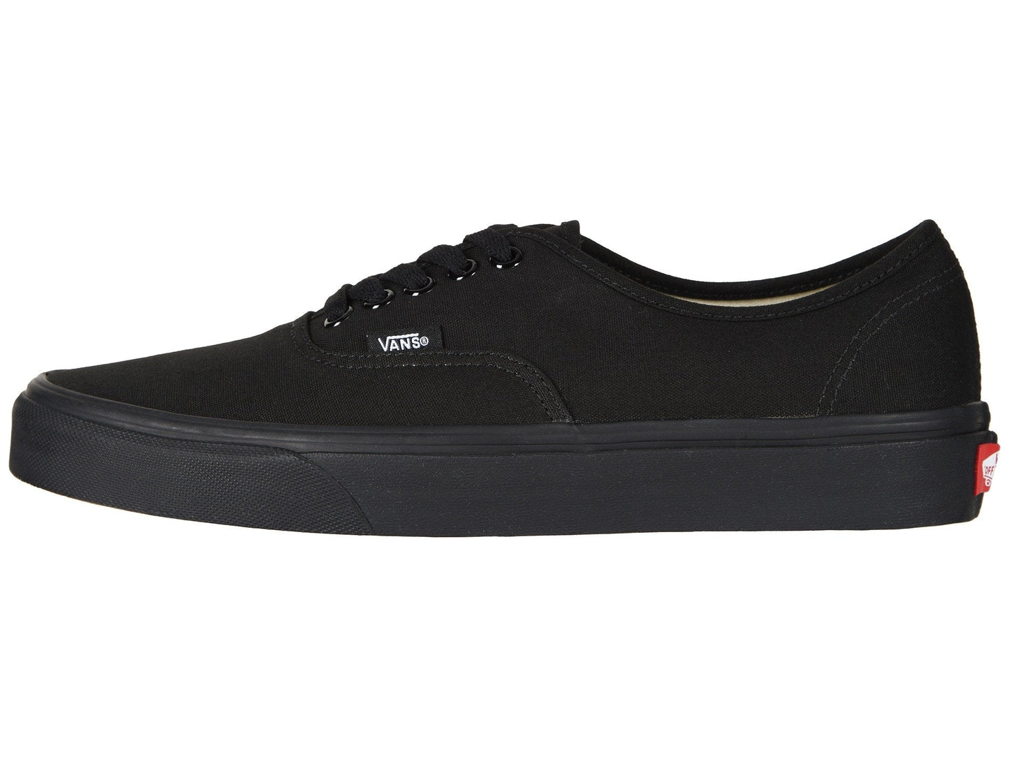 Vans Authentic Men’s Classic Canvas Skate Shoes All Black | Unisex Lightweight Flexible Sneakers