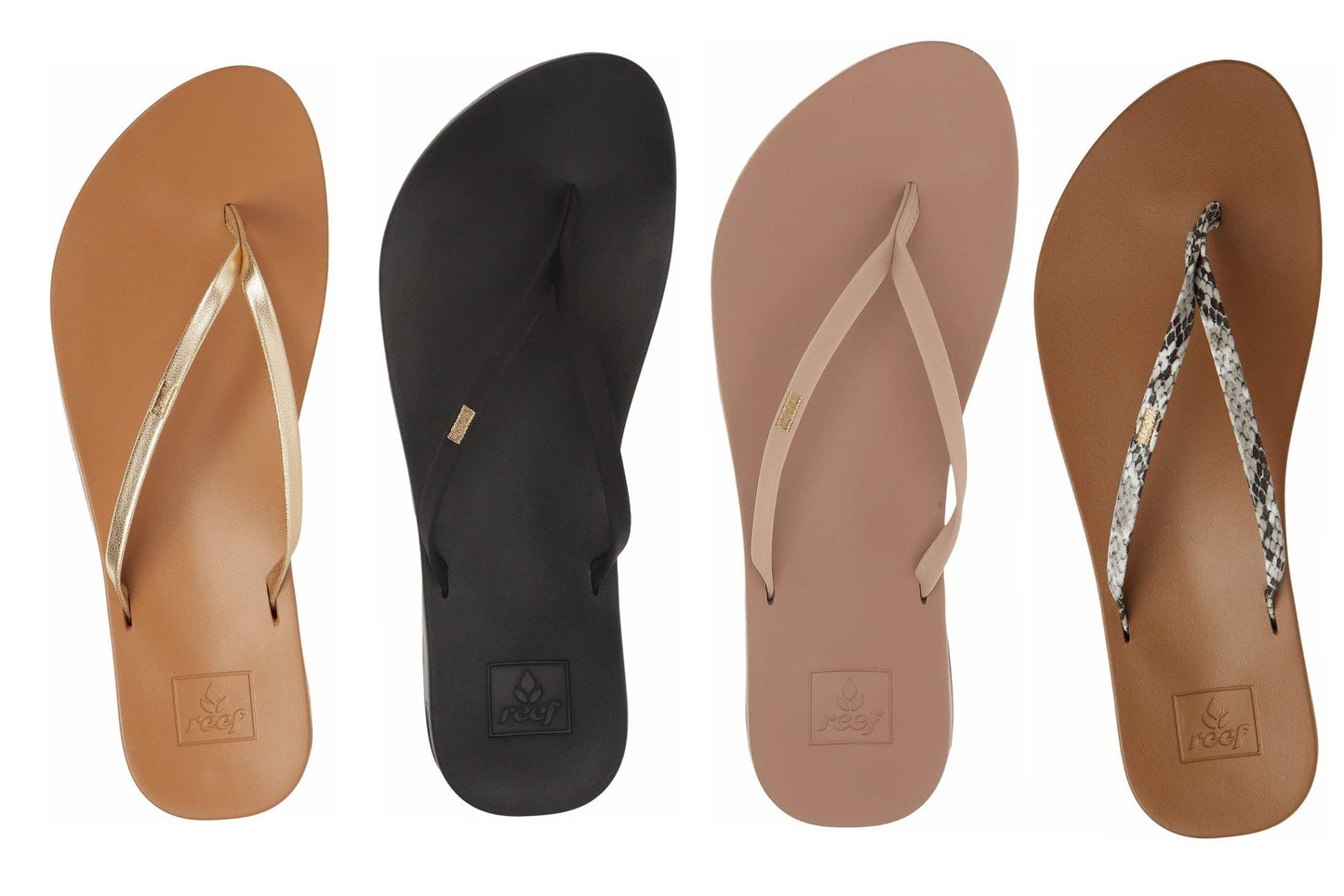 Reef Women's Cushion Bounce Slim Flip Flop Sandals with Arch Support