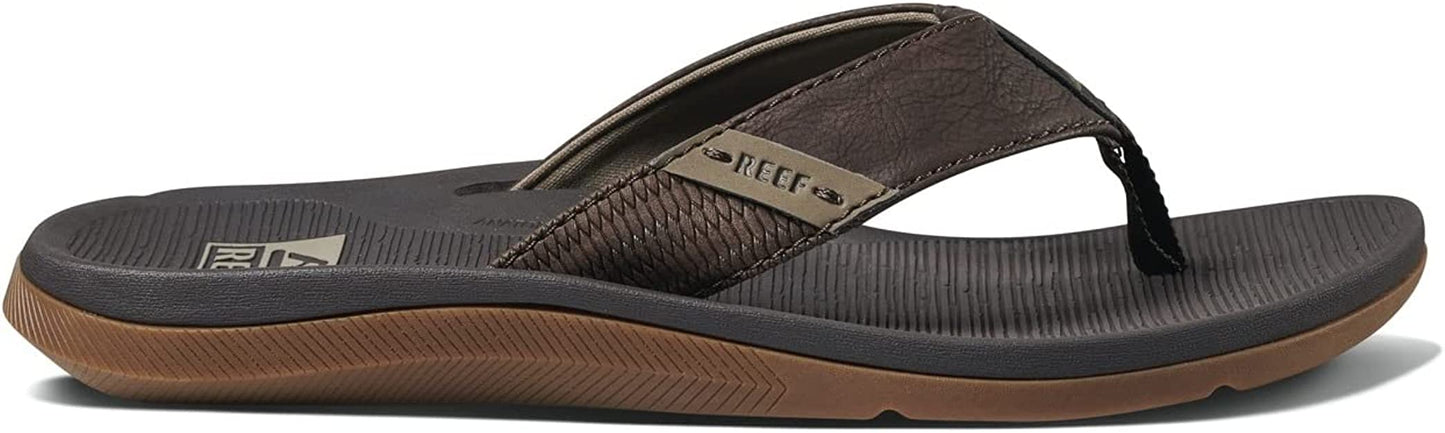 Reef Men's Santa Ana Brown Flip Flop Sandals CI4651
