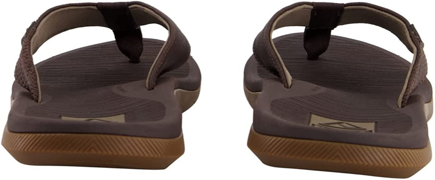 Reef Men's Santa Ana Brown Flip Flop Sandals CI4651