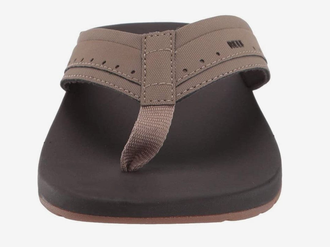Reef Men's Ortho Spring Brown Lightweight Flip Flop -RF0A3YKSBRO