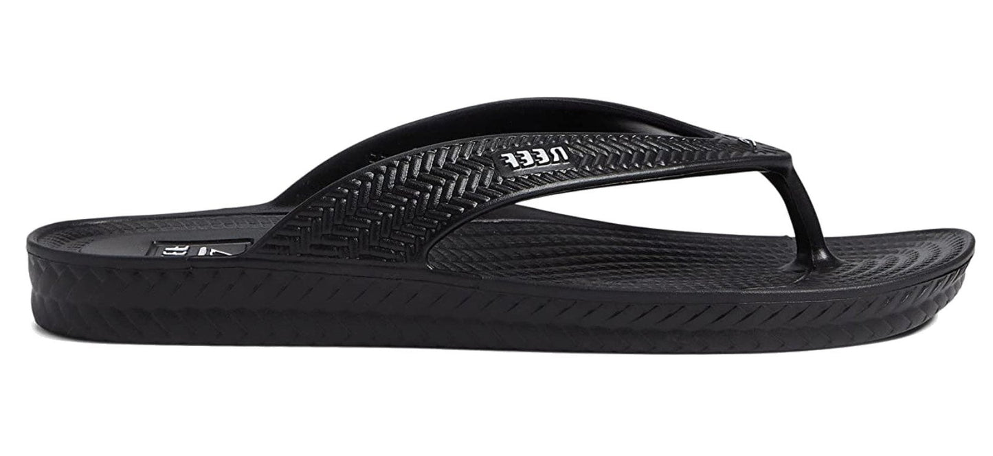 Reef Women's Water Court Black, White , Pink Flipflop Sandal