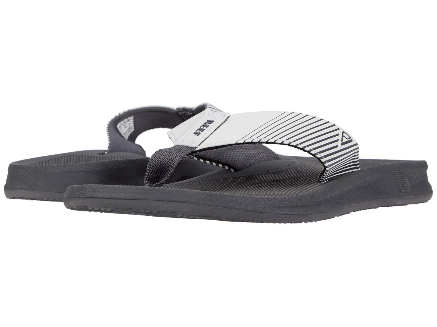 Reef Phantom II Men's Flip Flop Black, Brown, White 7 8 9 10 11 12 13 14