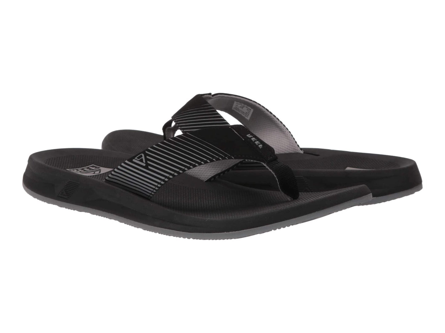 Reef Phantom II Men's Flip Flop Black, Brown, White 7 8 9 10 11 12 13 14