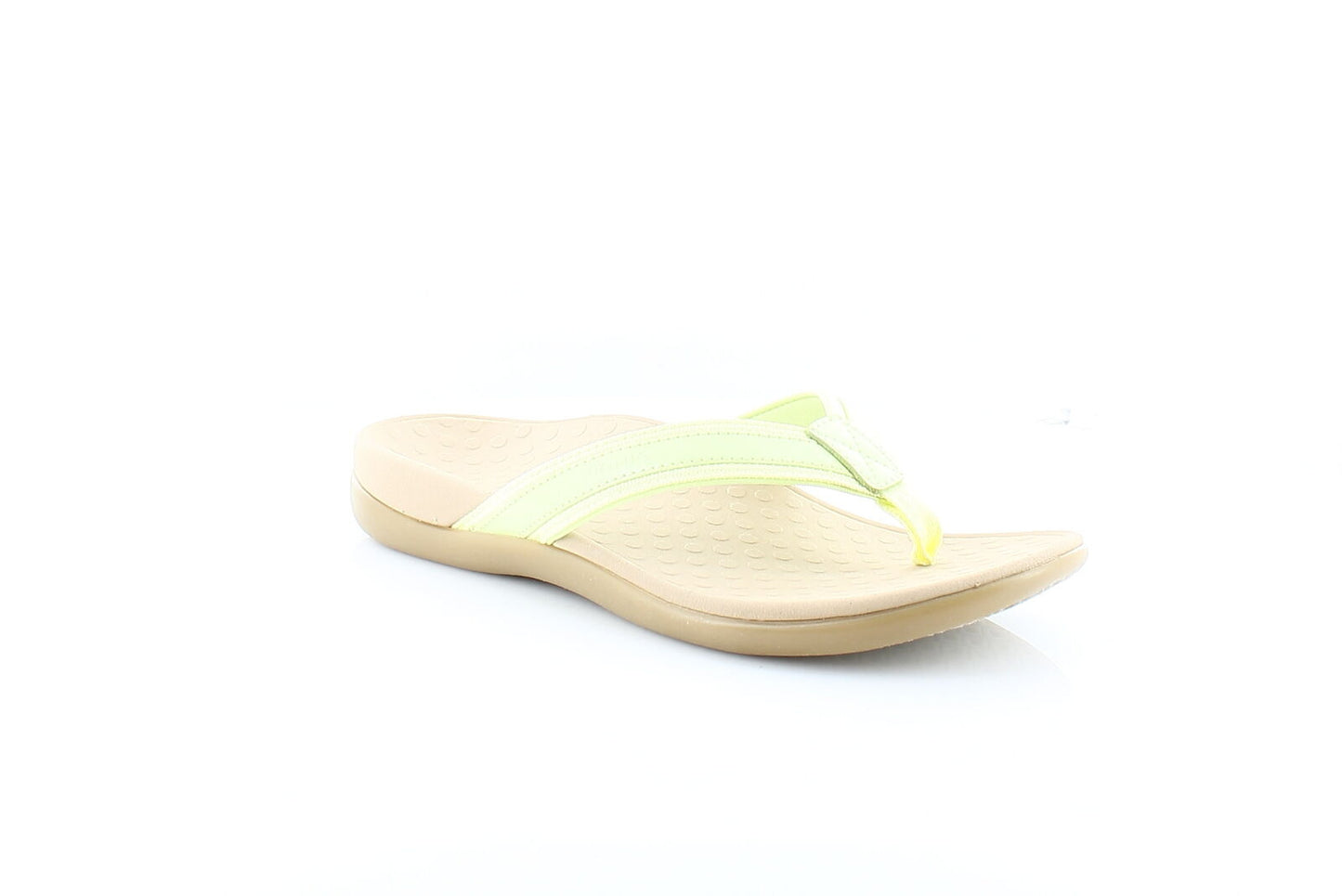 Vionic Tide Women's Sandals – Pale Lime, Orthotic Flip-Flops with Arch Support & Comfort