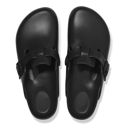 Birkenstock Boston EVA Clog – Black | Unisex Lightweight Waterproof Slip-On with Contoured Footbed