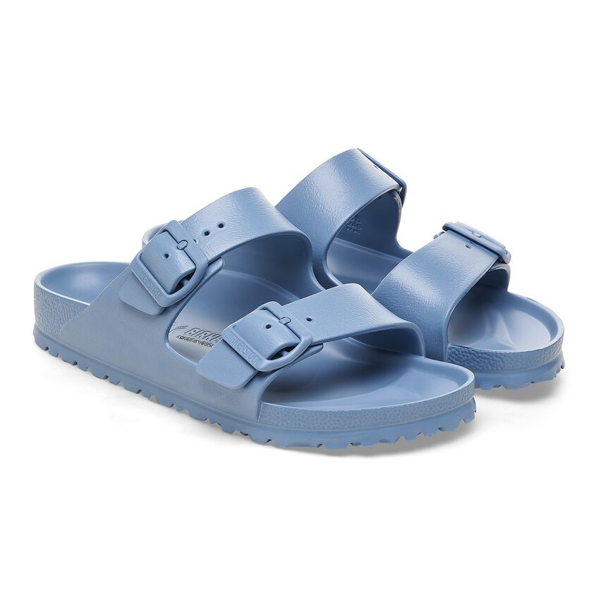 Birkenstock Arizona Essentials EVA Sandal – Elemental Blue | Lightweight Waterproof Unisex Slides with Contoured Footbed