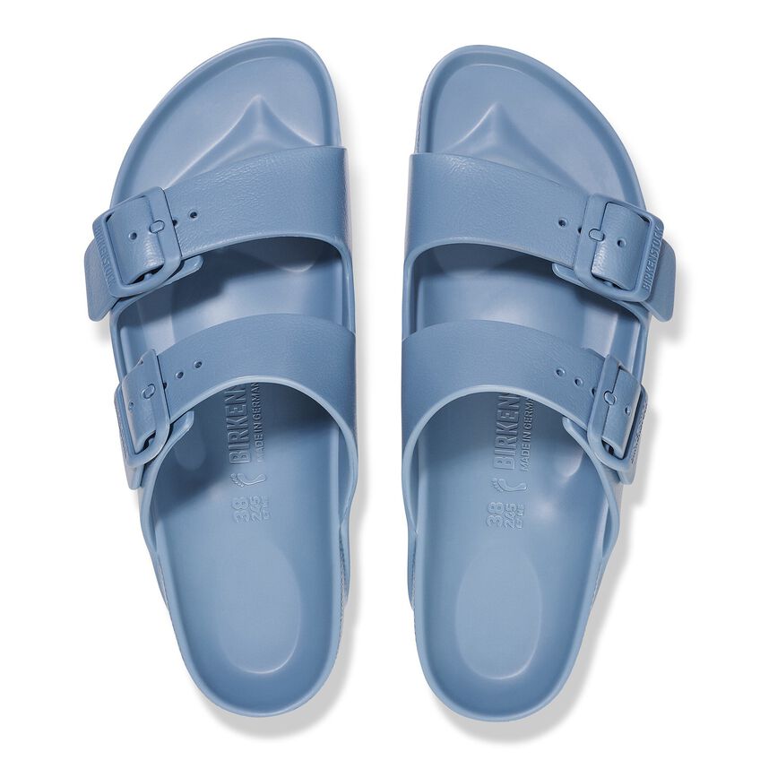Birkenstock Arizona Essentials EVA Sandal – Elemental Blue | Lightweight Waterproof Unisex Slides with Contoured Footbed