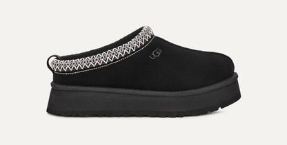 UGG Women's Tasman Slipper - Black Suede W5955-BLK