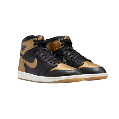 Nike Air Jordan 1 Retro High OG 'Black and Gold' | Iconic Style with Lux Shine