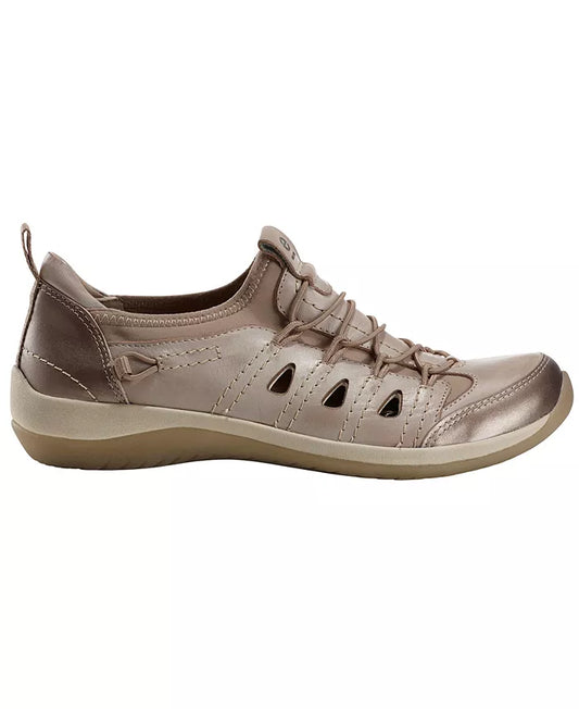 Earth Women’s Kara Goodall Leather Shoes - Khaki
