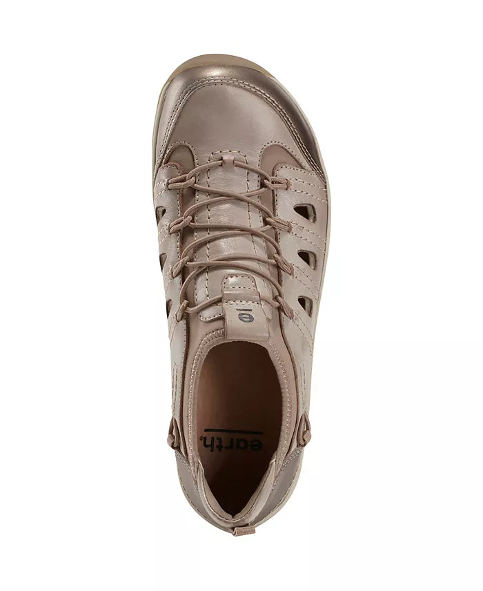 Earth Women’s Kara Goodall Leather Shoes - Khaki