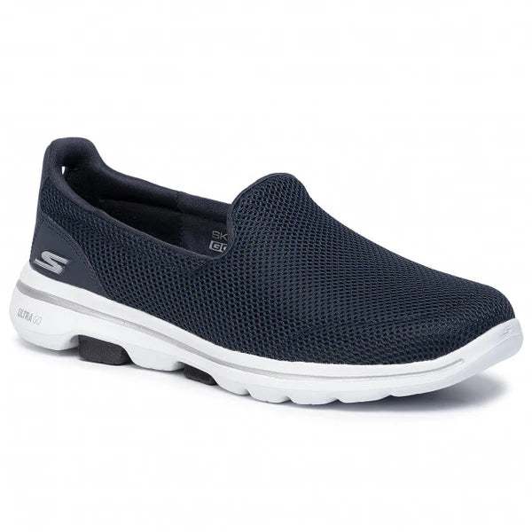 Skechers 124580/NVW GO Walk Women Navy White Shoes