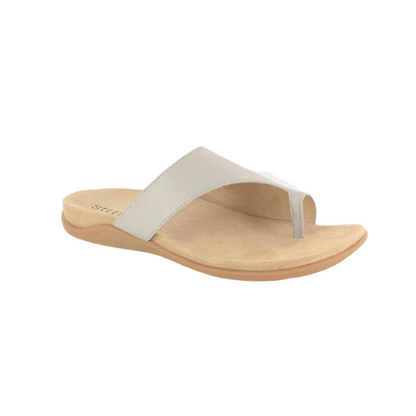Strive Capri III – Women’s Orthotic Arch Support Leather Sandal Latte