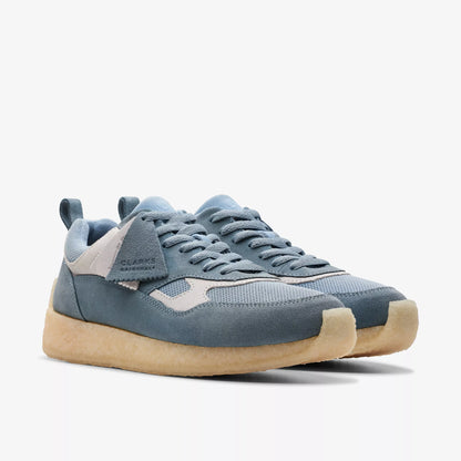 Clarks - Men's Lockhill Blue Grey Combination