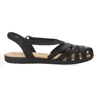 Earth Origins Nellie Sandal Black ETNELLIE-BLACK 001 | Women’s Comfortable Casual Shoes