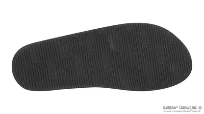 Rainbow Single Layer Men's  301 ARP Black/BlackFlip flop, Large