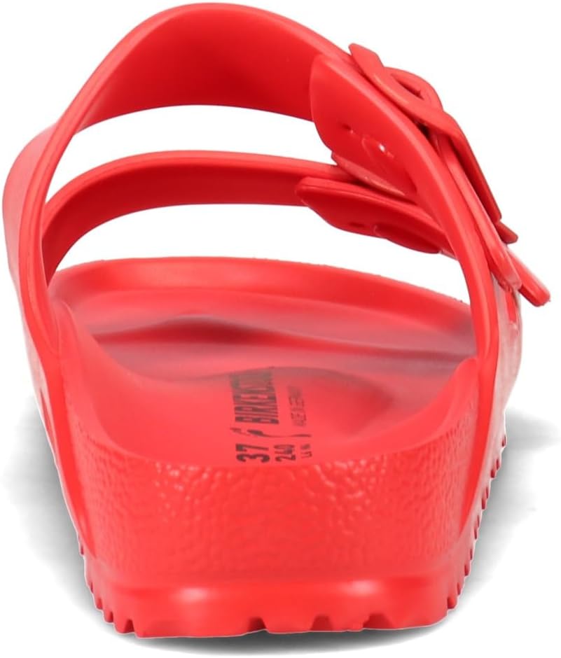 Birkenstock Arizona Essentials EVA Sandal – Active Red | Lightweight Waterproof Unisex Slides with Contoured Footbed