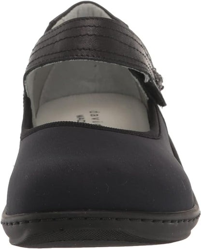 David Tate Women's Flats, Black Microfiber