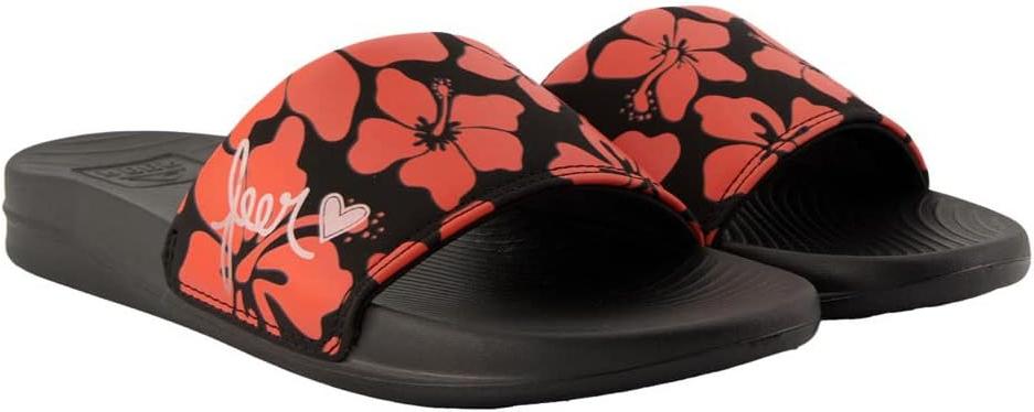 Reef Women's Sandals | One Slide, Hibiscus Blossom