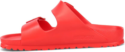 Birkenstock Arizona Essentials EVA Sandal – Active Red | Lightweight Waterproof Unisex Slides with Contoured Footbed