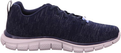 Skechers Men's Track Front Runner Lace-up Sneaker Oxford, Navy/Gray