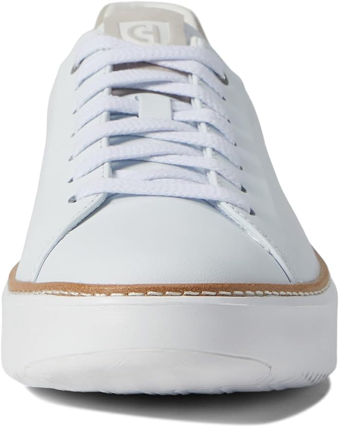 Cole Haan Women's Sporty Lightweight Grandpro TopSpin Sneaker, White/Dove