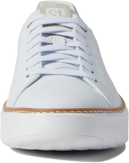 Cole Haan Women's Sporty Lightweight Grandpro TopSpin Sneaker, White/Dove
