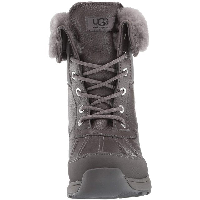 UGG Women's Adirondack Boot III Snow, Charcoal, 7.5 M US