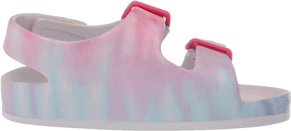 Skechers Girl's Foamies Lil Cali Blast - Lil Summer D Slide Sandal, Multi